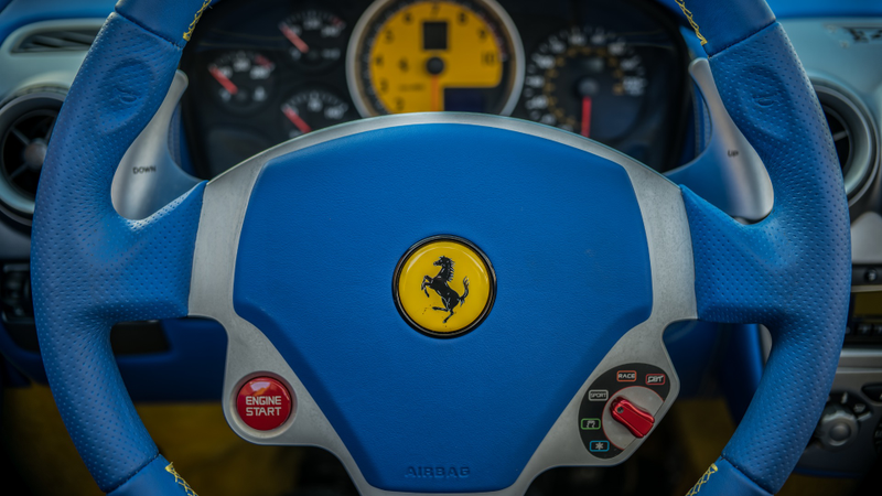 Illustration for article titled Tell Me How To Feel About This Ferrari F430 Spider Interior